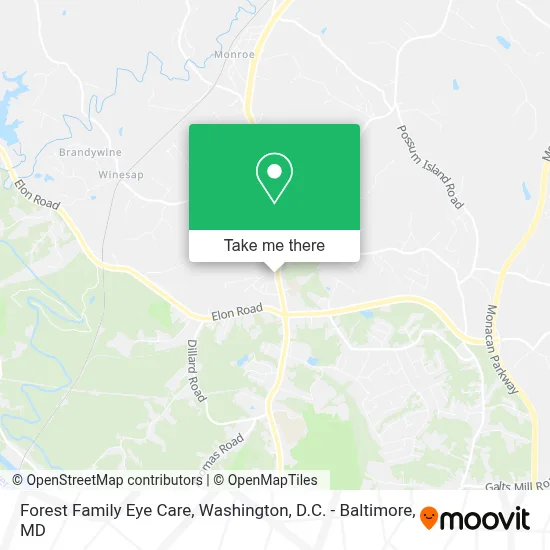 Forest Family Eye Care map
