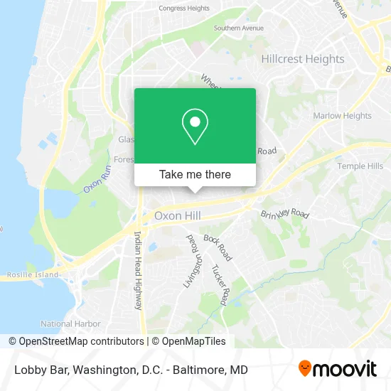 Lobby Bar map