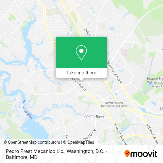 Pedro Prest Mecanico Llc. map