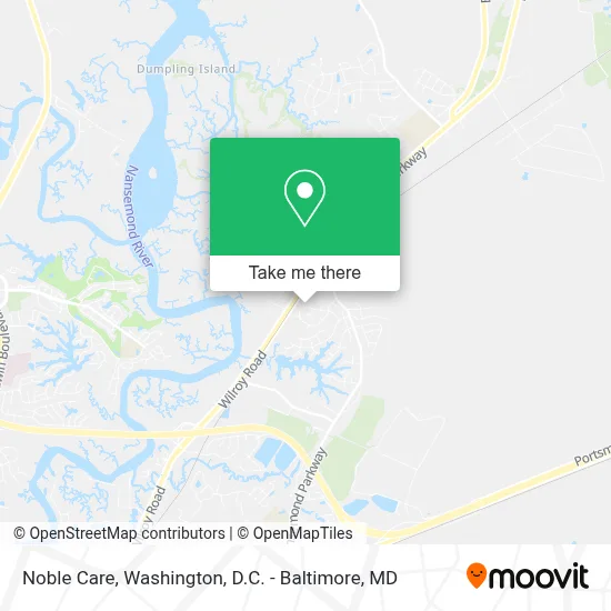 Noble Care map