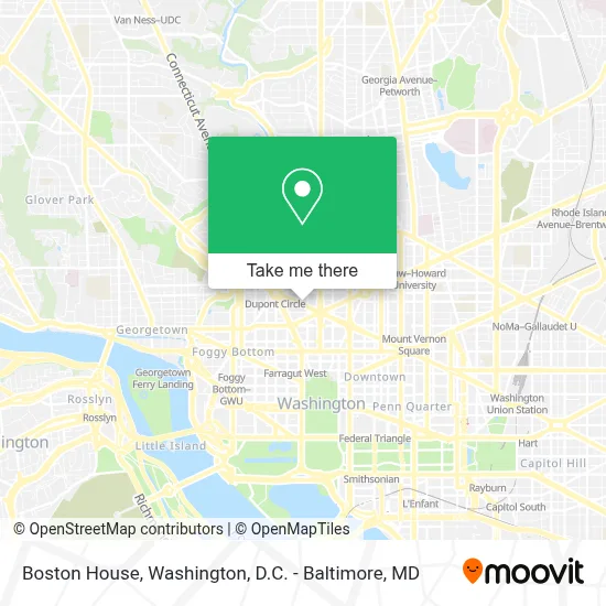 Boston House map