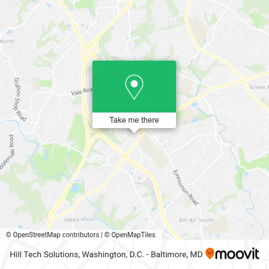 Hill Tech Solutions map