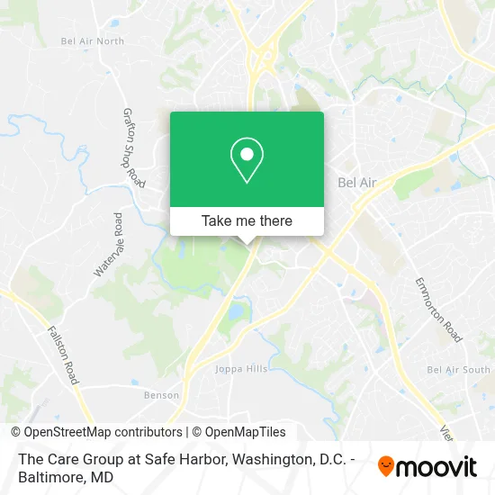 The Care Group at Safe Harbor map