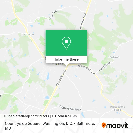 Countryside Square map