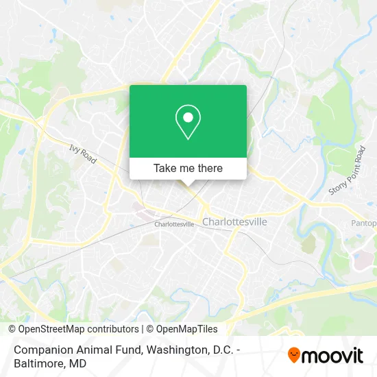 Companion Animal Fund map