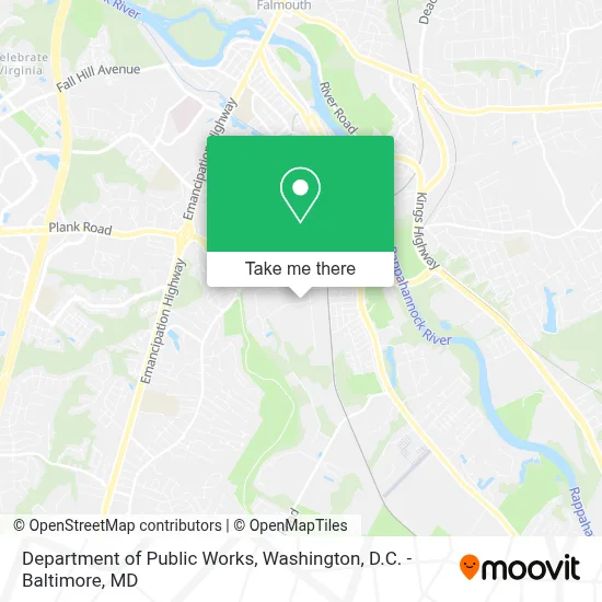 Department Of Public Works map