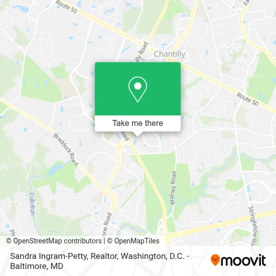 Sandra Ingram-Petty, Realtor map