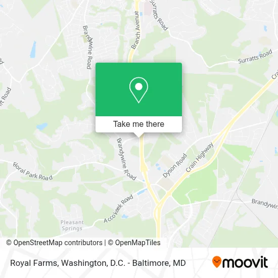 Royal Farms map