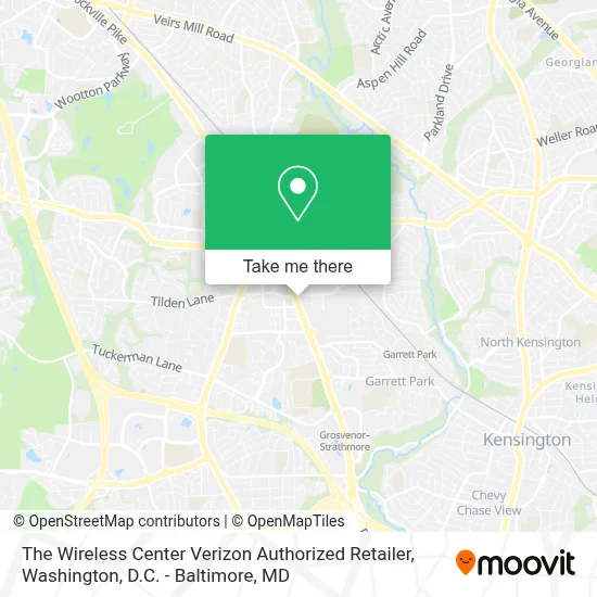 The Wireless Center Verizon Authorized Retailer map