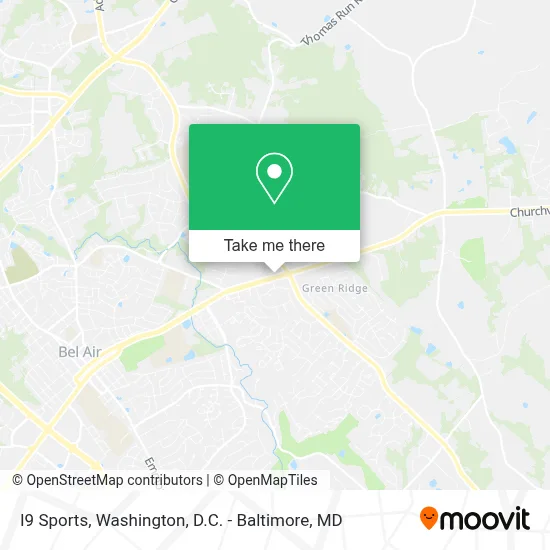 I9 Sports map