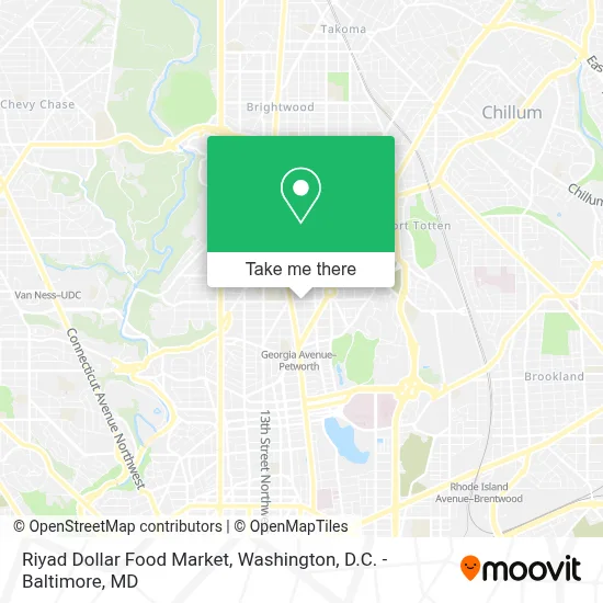Riyad Dollar Food Market map