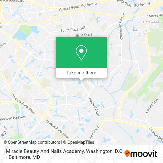 Miracle Beauty And Nails Academy map