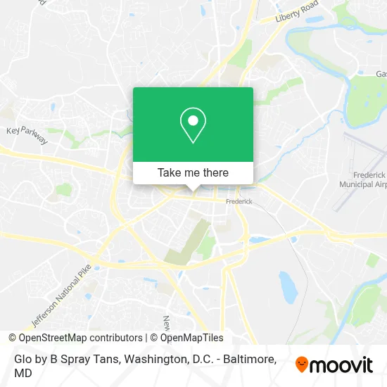 Glo by B Spray Tans map