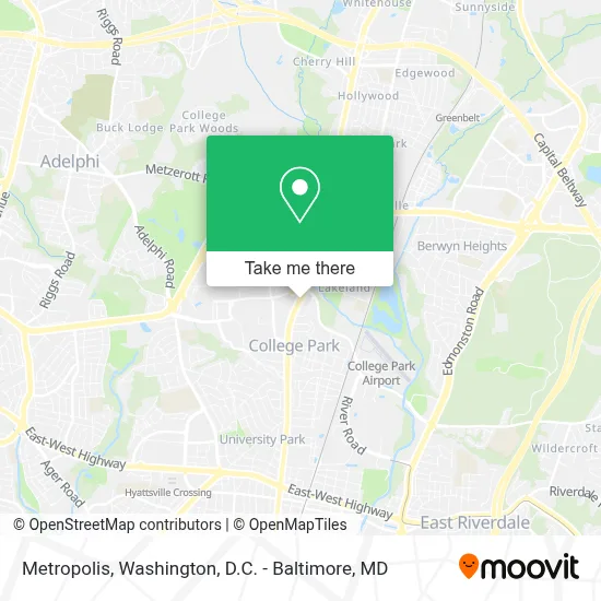 Metropolis map
