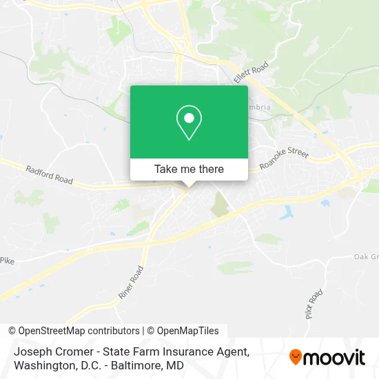Joseph Cromer - State Farm Insurance Agent map