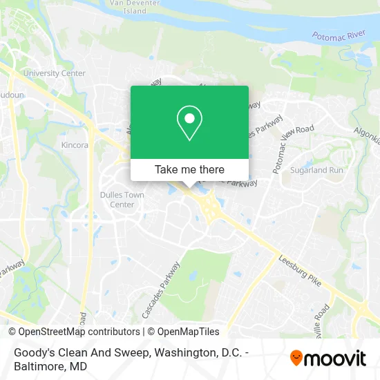 Goody's Clean And Sweep map