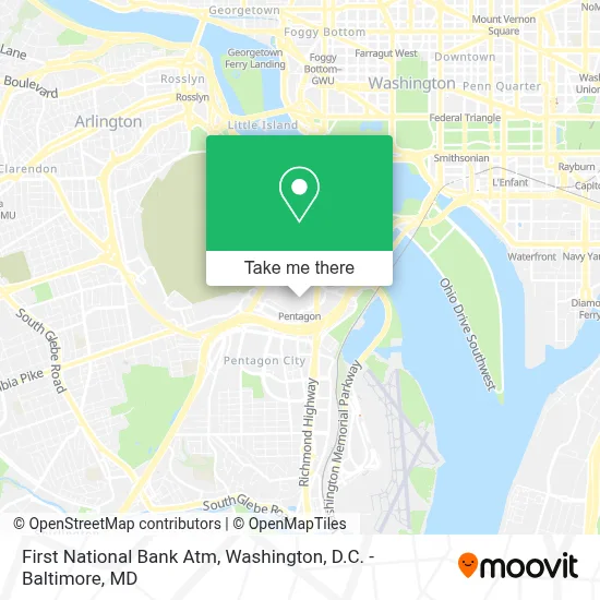 First National Bank Atm map