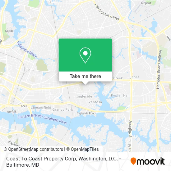 Coast To Coast Property Corp map