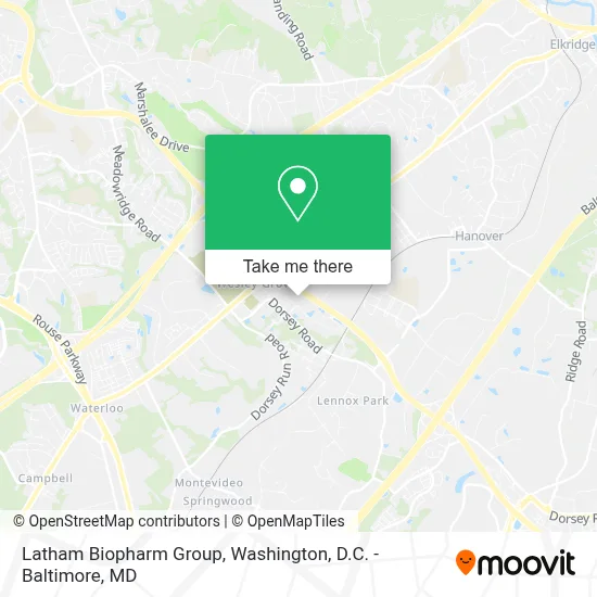 Latham Biopharm Group map