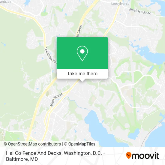 Hal Co Fence And Decks map