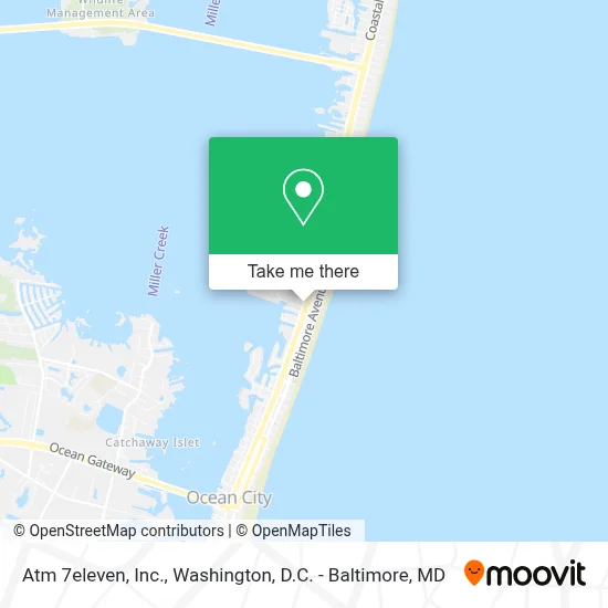 Atm 7eleven, Inc. map