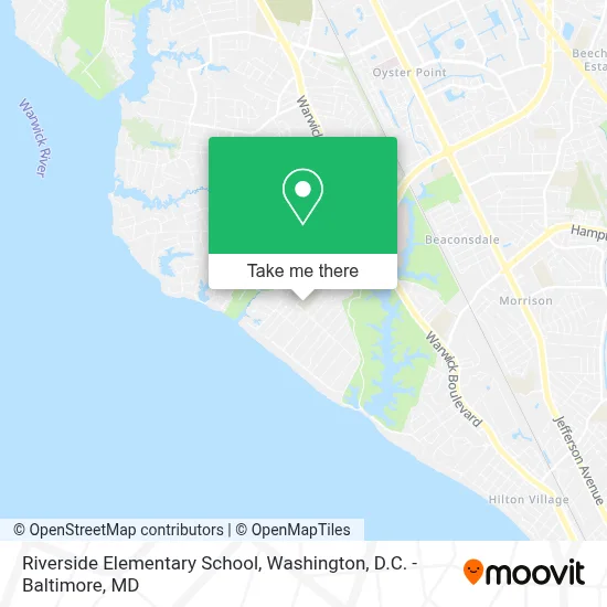 Riverside Elementary School map