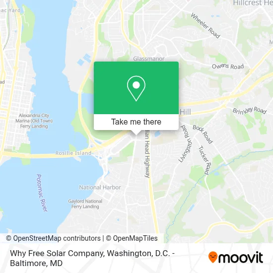 Why Free Solar Company map