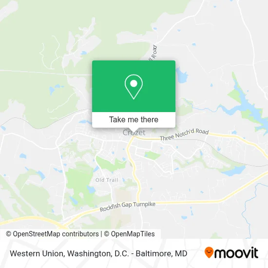 Western Union map
