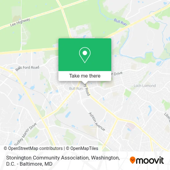 Stonington Community Association map