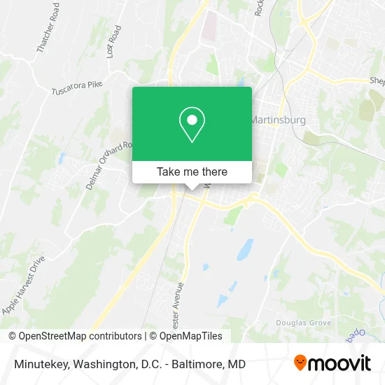 Minutekey map