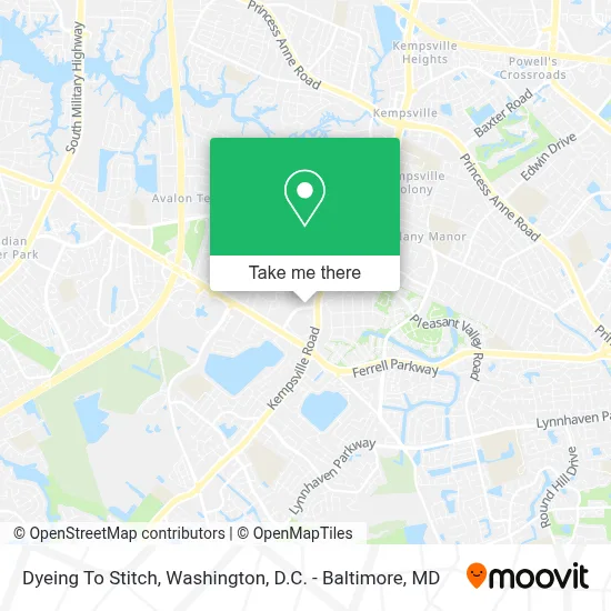 Dyeing To Stitch map