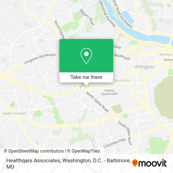 Healthqare Associates map