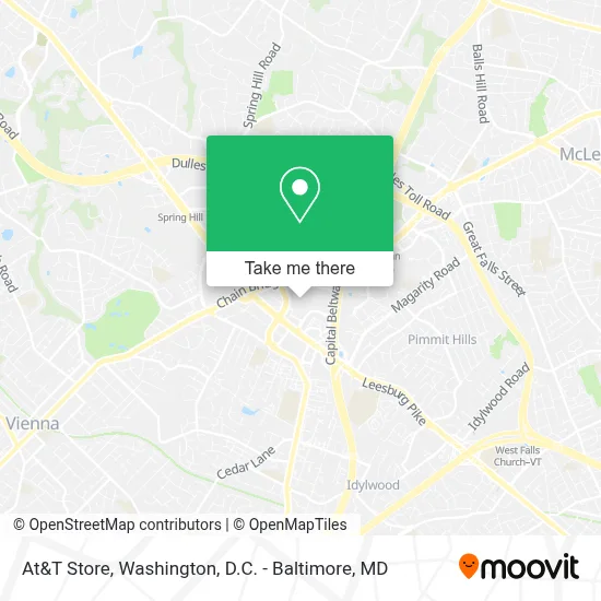 At&T Store map