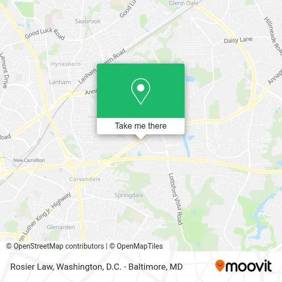 Rosier Law map
