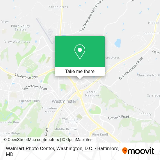 Walmart Photo Center map