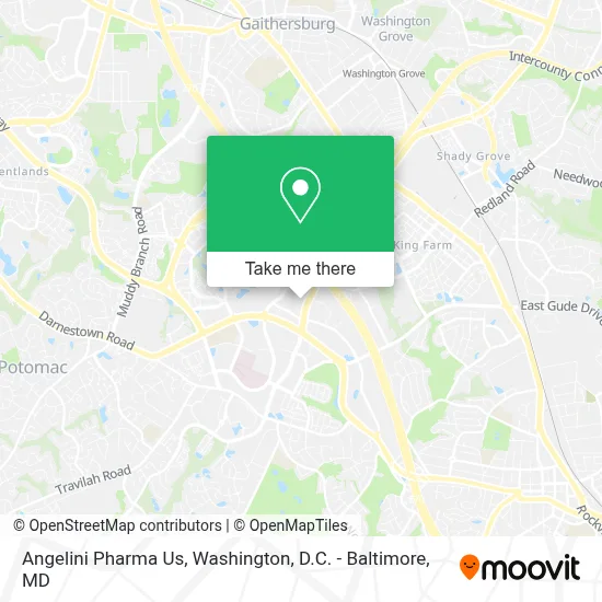Angelini Pharma Us map