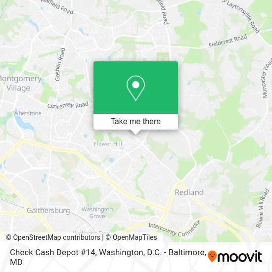 Check Cash Depot #14 map