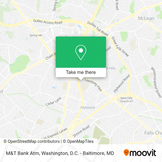 M&T Bank Atm map