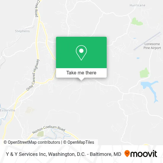 Y & Y Services Inc map