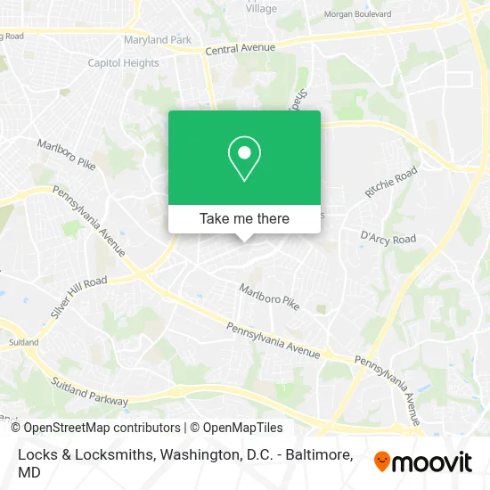 Locks & Locksmiths map