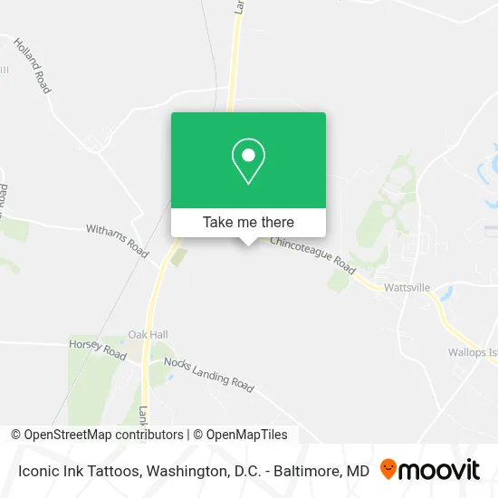 Iconic Ink Tattoos map