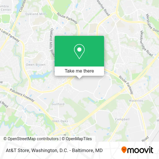 At&T Store map