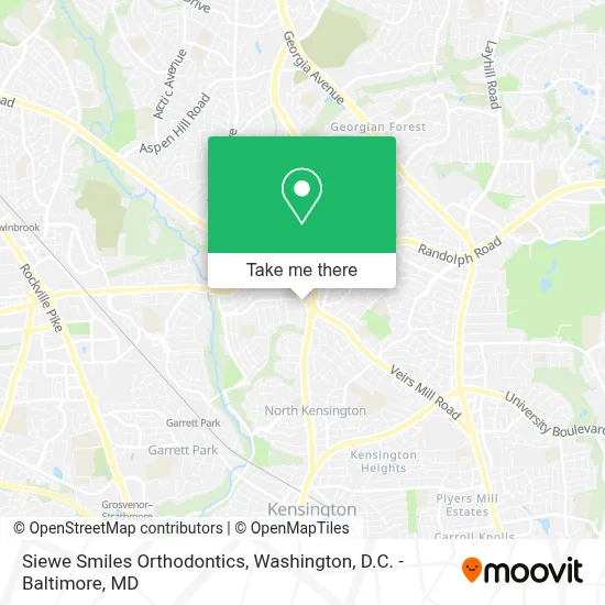 Siewe Smiles Orthodontics map