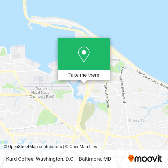 Kurd Coffee map