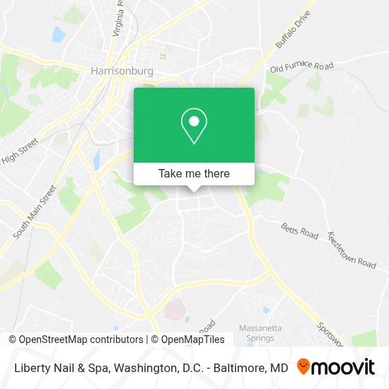 Liberty Nail & Spa map