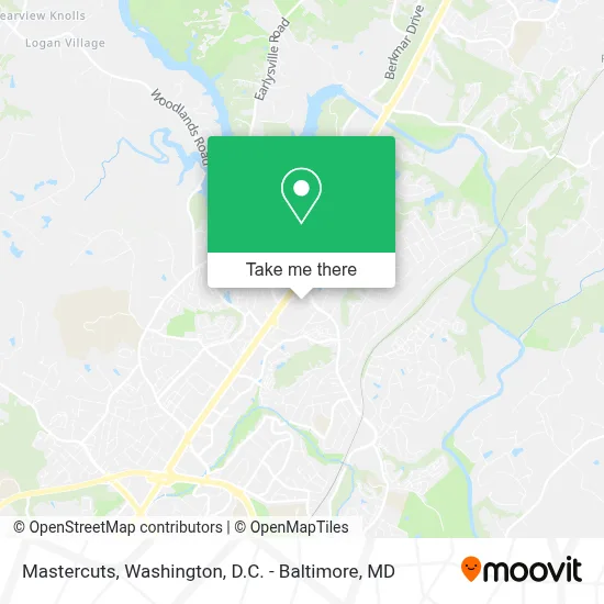 Mastercuts map