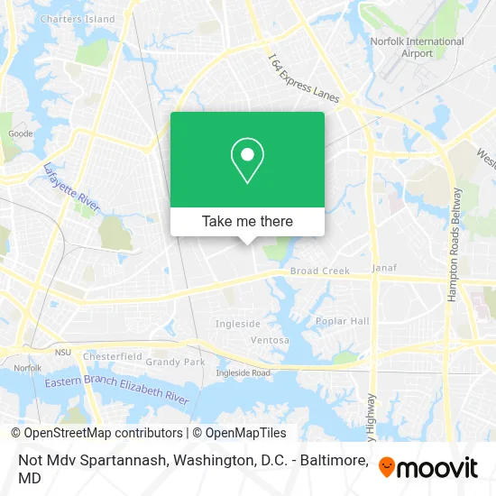 Not Mdv Spartannash map