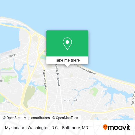 Mykindaart map