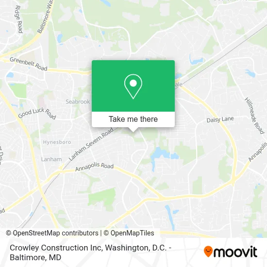 Crowley Construction Inc map