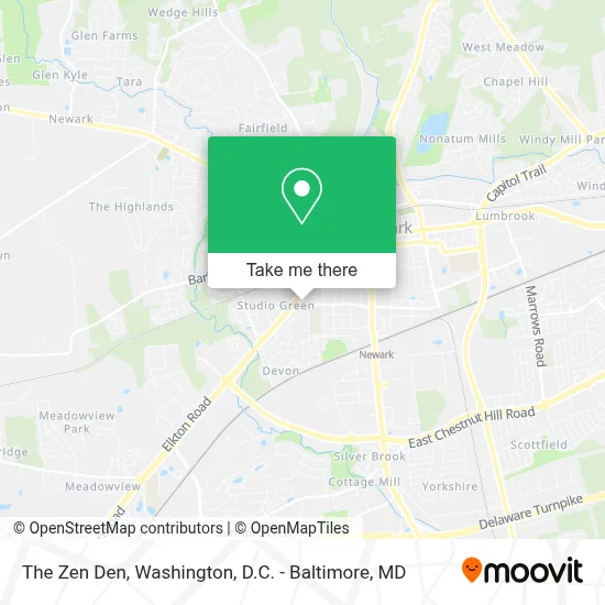 The Zen Den map
